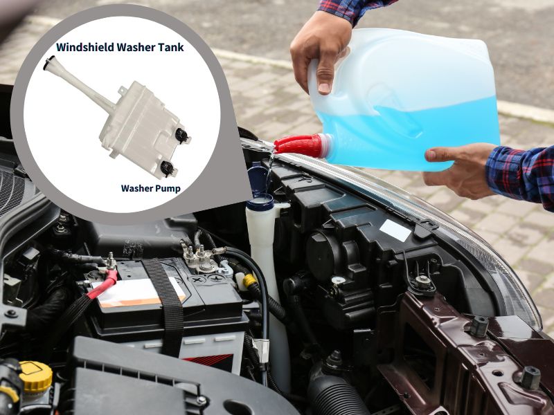 Windshield Washer Tank and Pump: How They Work Together